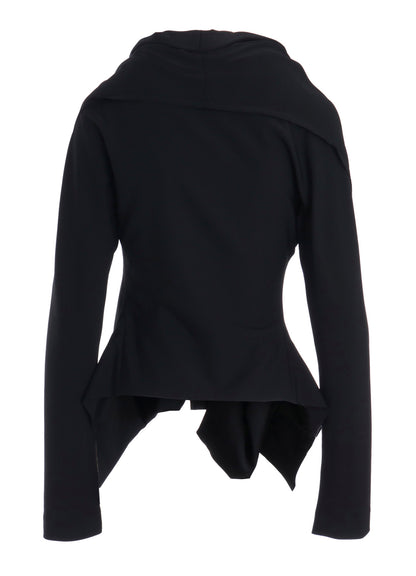 WOOL GABARDINE RAP JACKET