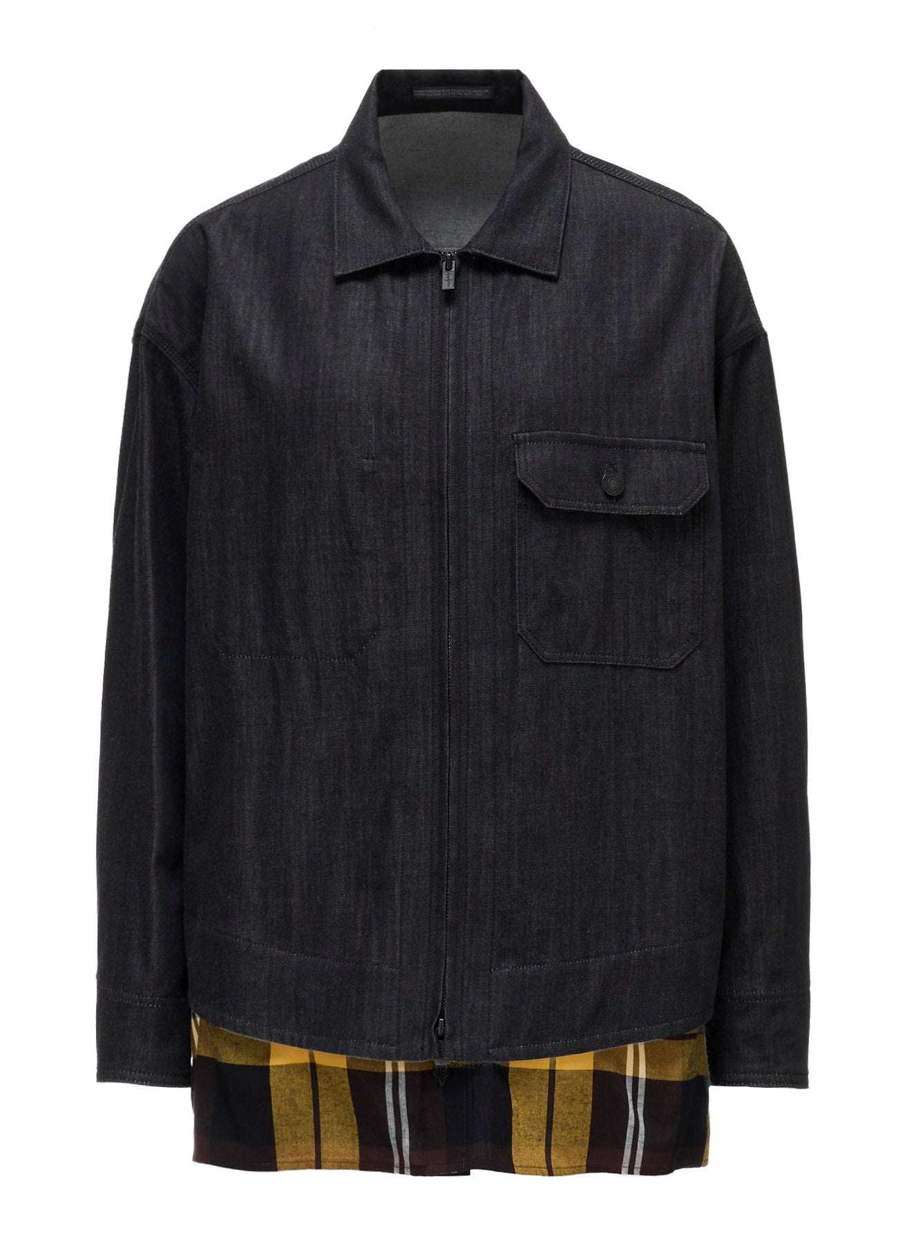 CHECK BLOUSON