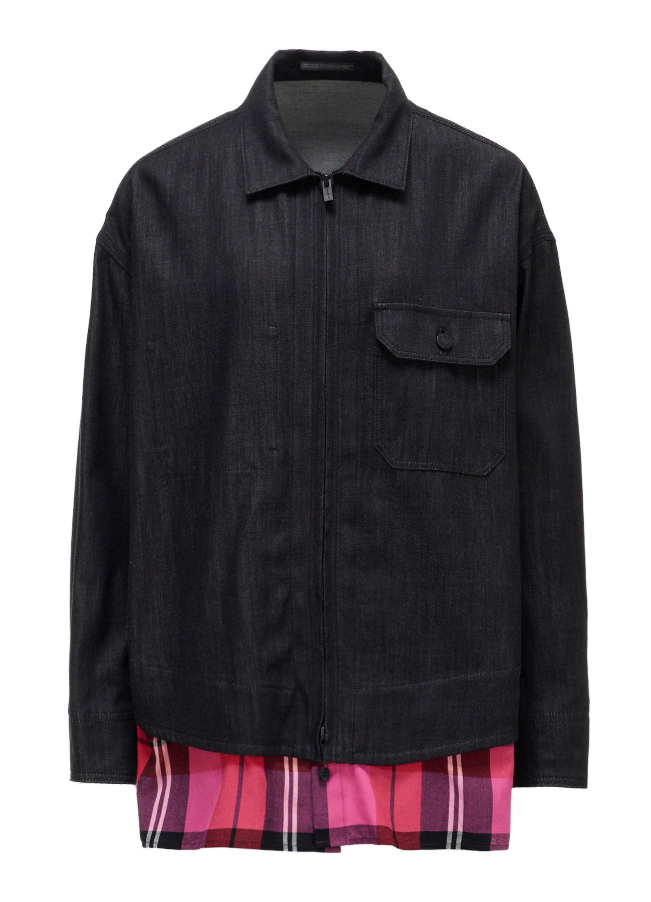 CHECK BLOUSON