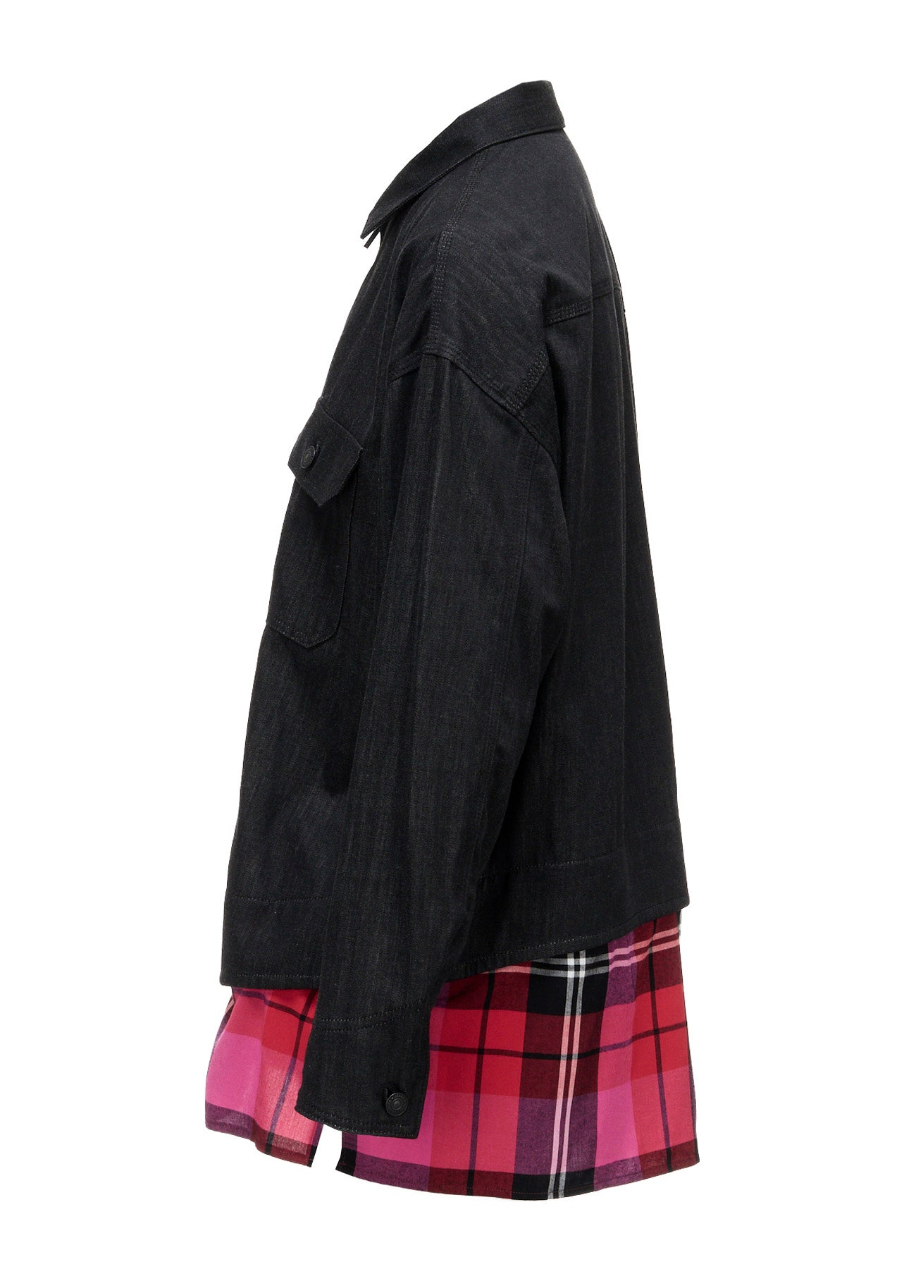 CHECK BLOUSON