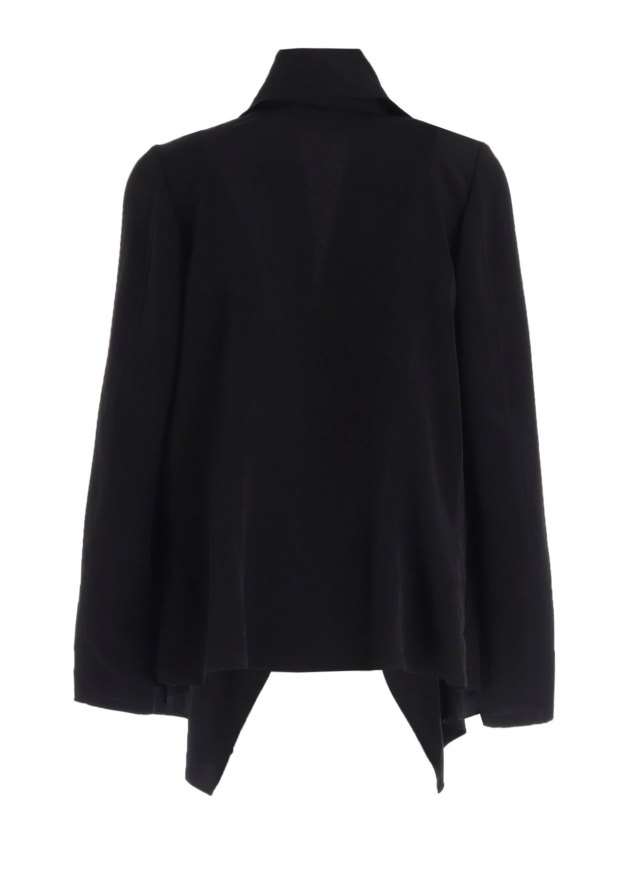 Ta/Pe CREPE DE CHINE FRONT DRAPED DETAIL JACKET
