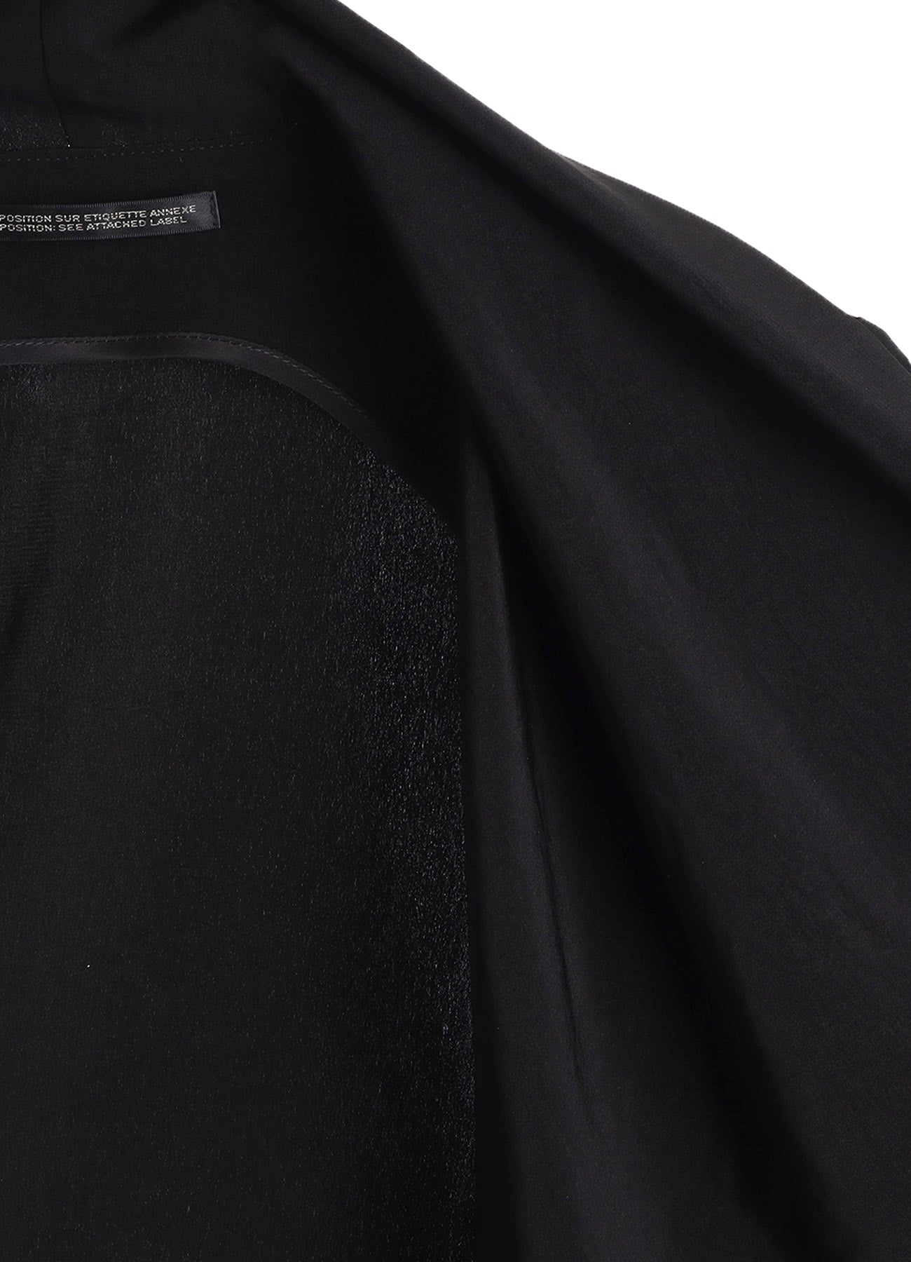 Ta/Pe CREPE DE CHINE FRONT DRAPED DETAIL JACKET