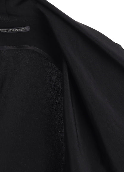 Ta/Pe CREPE DE CHINE FRONT DRAPED DETAIL JACKET