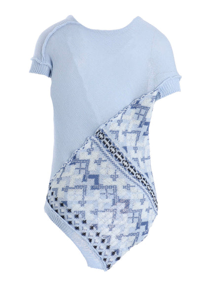 COLOR COMBI JQ PANELED PULLOVER A