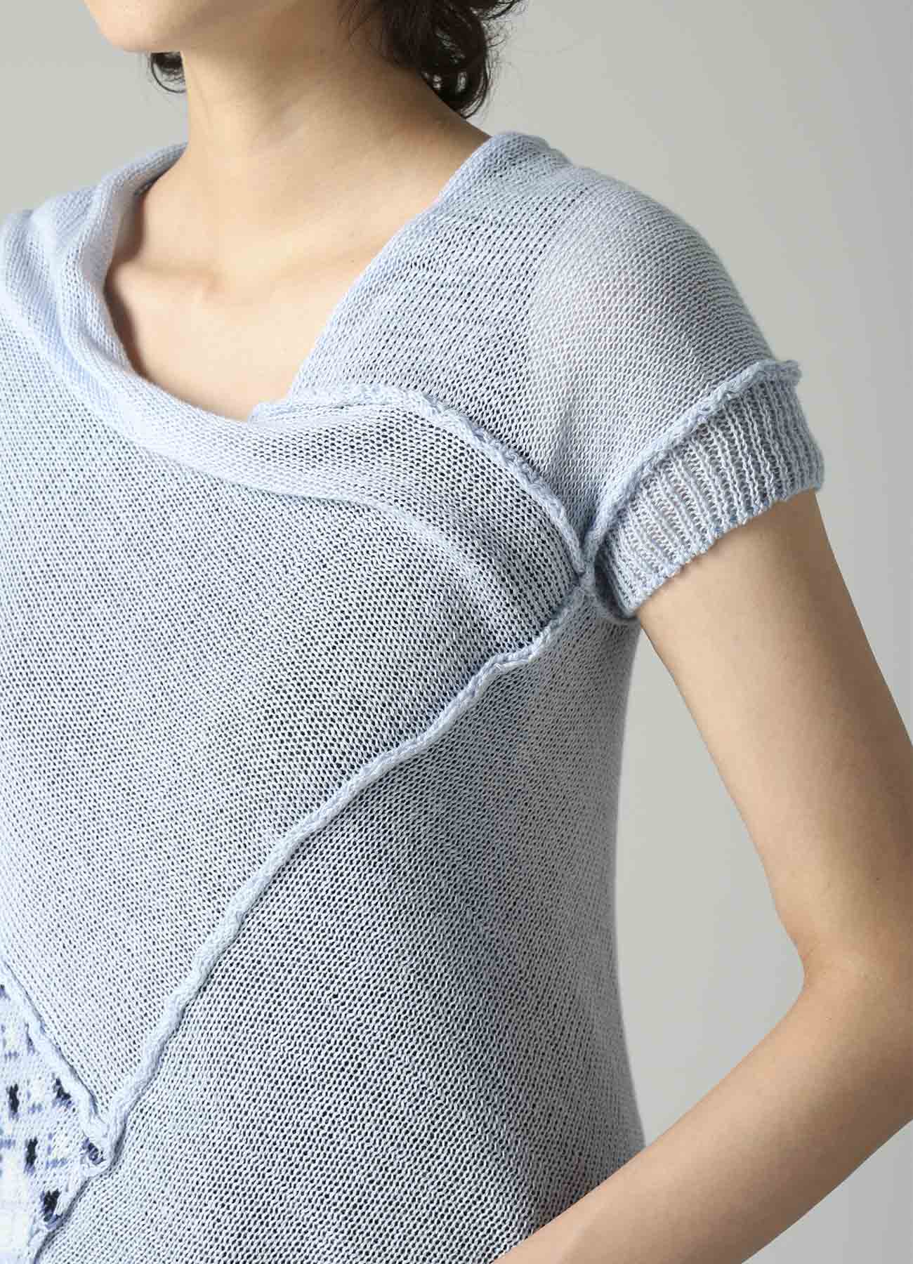 COLOR COMBI JQ PANELED PULLOVER A
