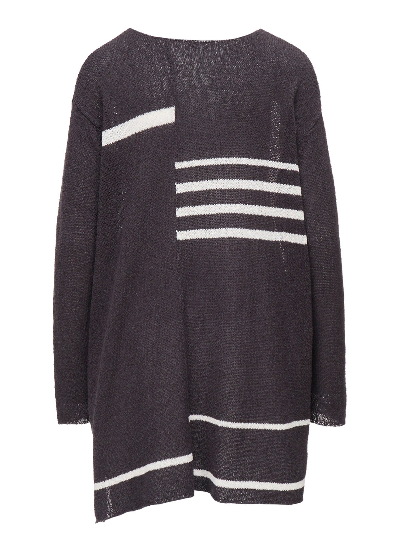 PLATING STRIPE PATTERN ST PATTERN PULLOVER