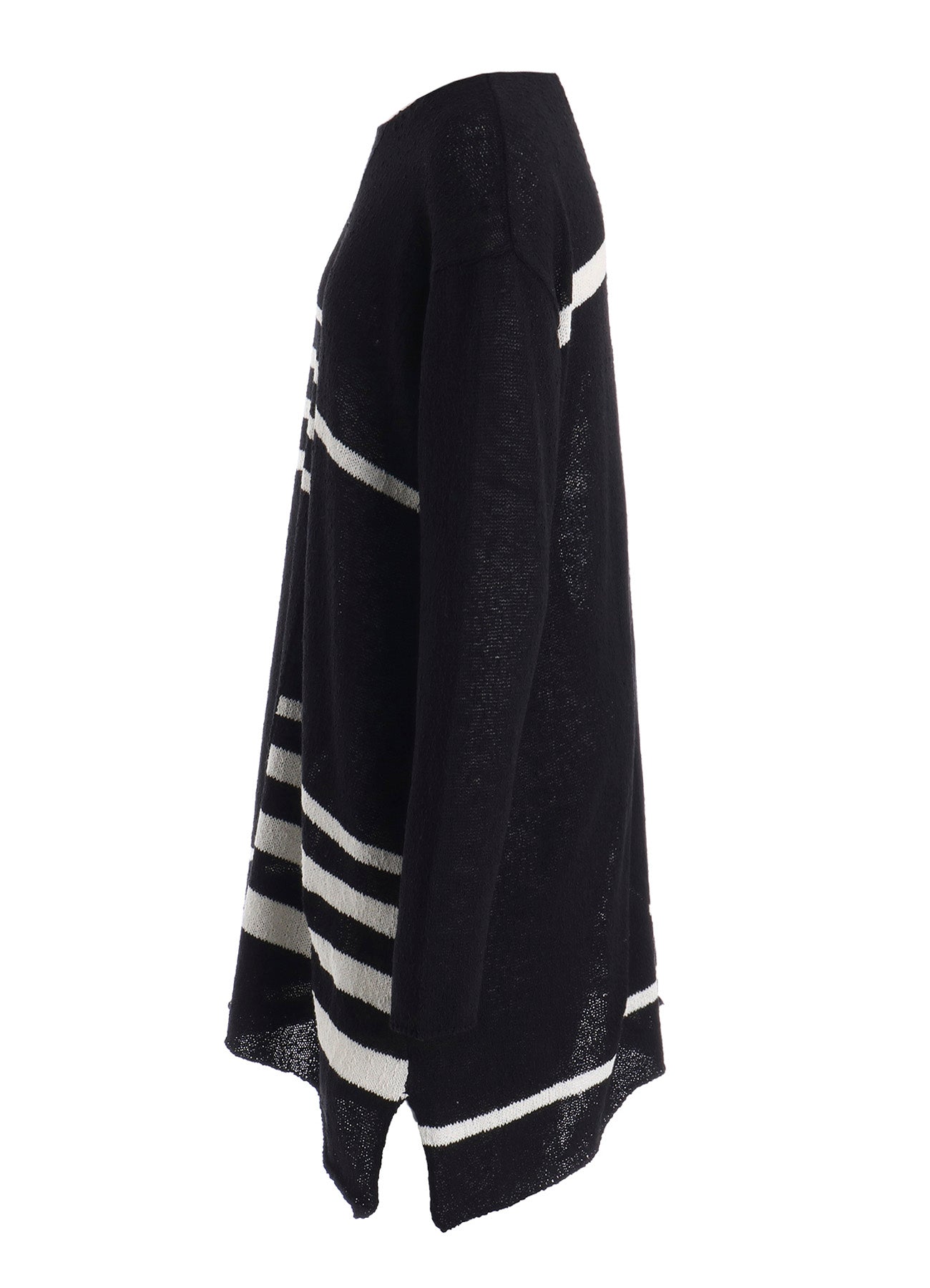 PLATING STRIPE PATTERN ST PATTERN PULLOVER