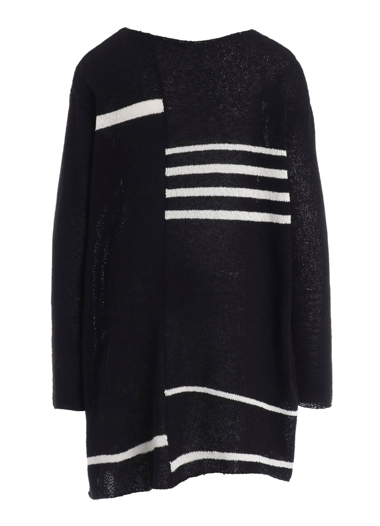 PLATING STRIPE PATTERN ST PATTERN PULLOVER