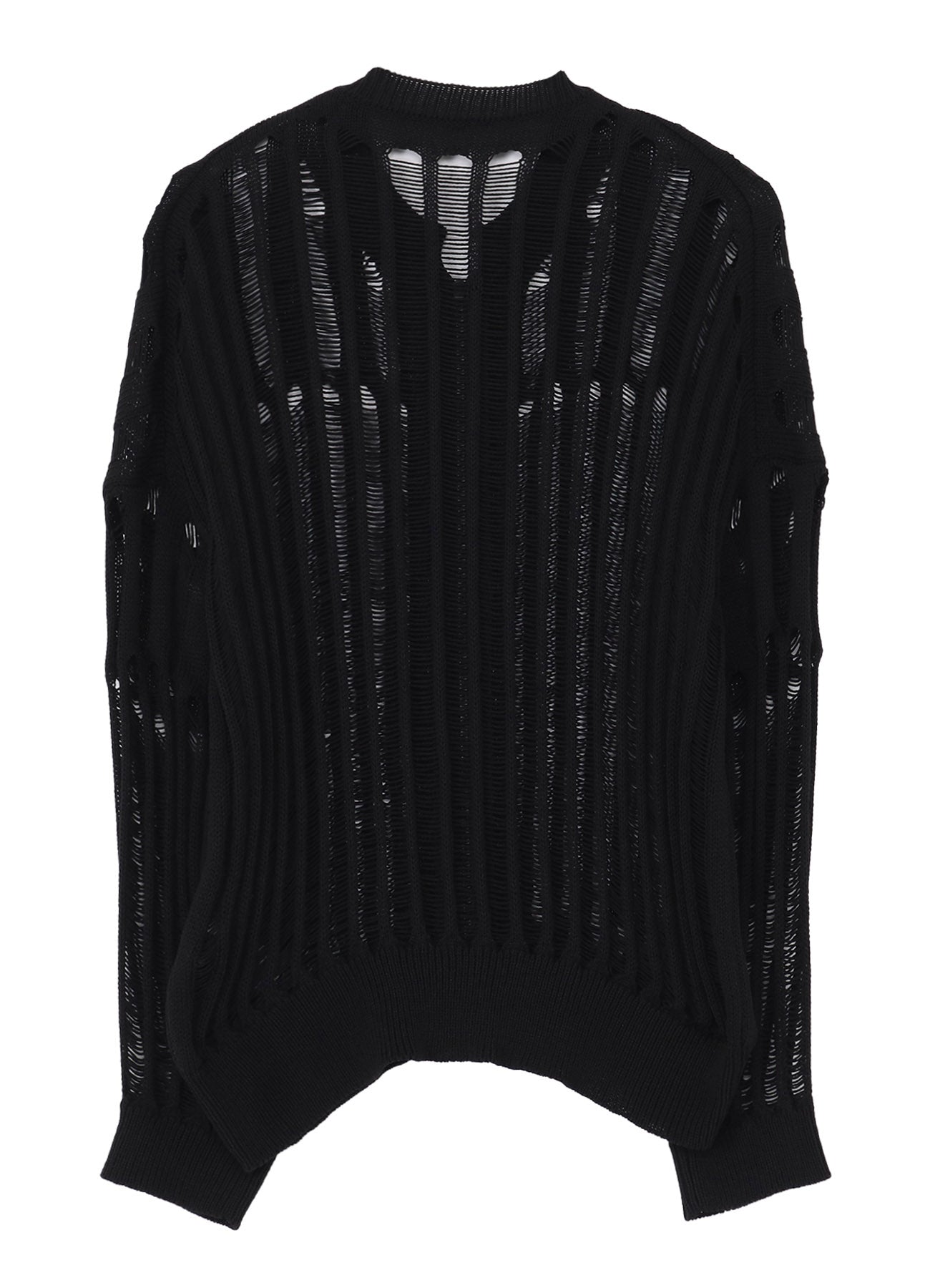OFFSET PATTERN KNIT BLOUSON