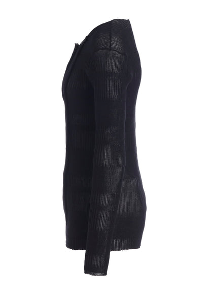 RIB TUCK D ROUND NECK PO