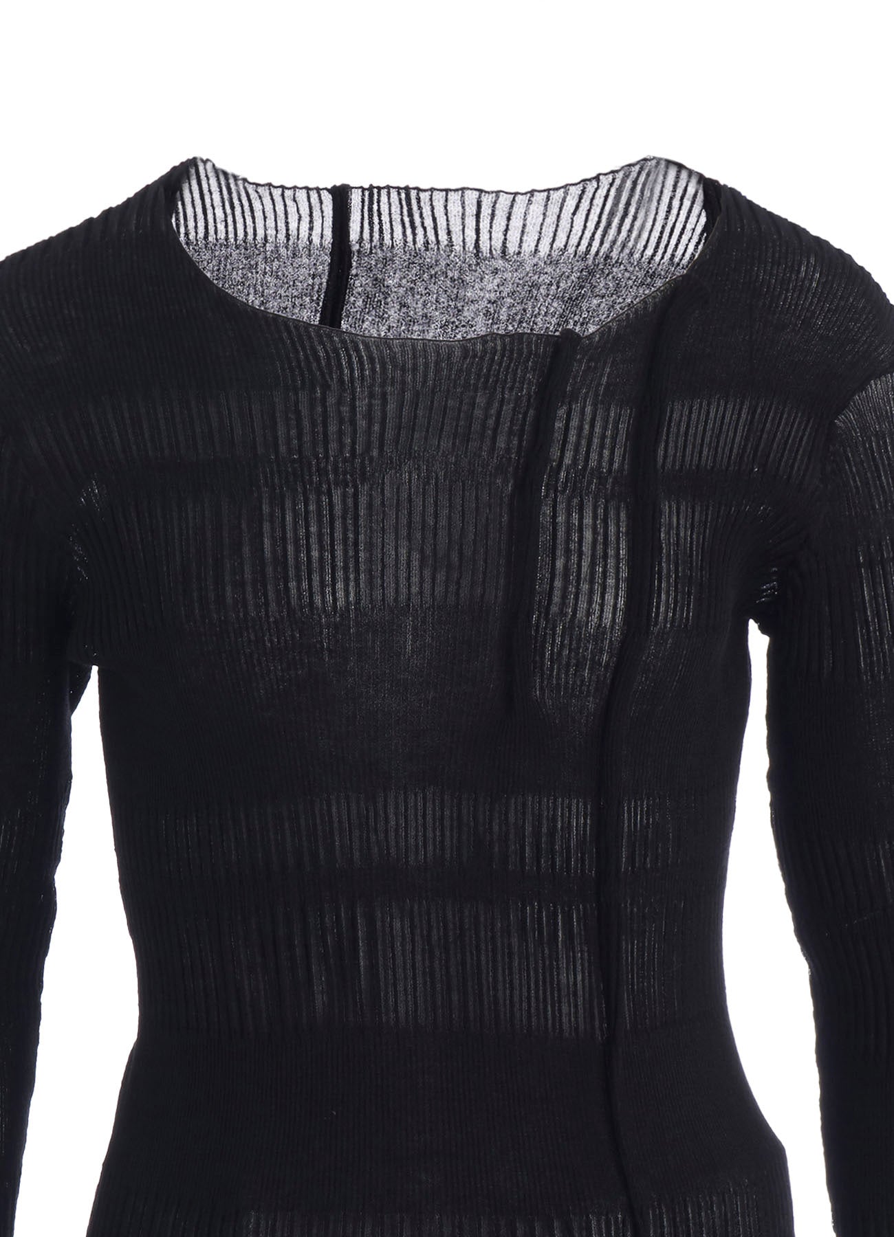 RIB TUCK D ROUND NECK PO