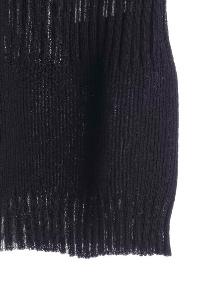 RIB TUCK D ROUND NECK PO