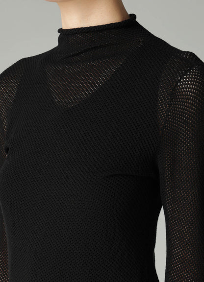 WG+MESH WG LANA HIGHNECK PO