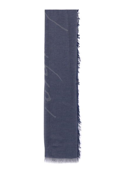 COTTON JACQUARD SIGNATURE STOLE