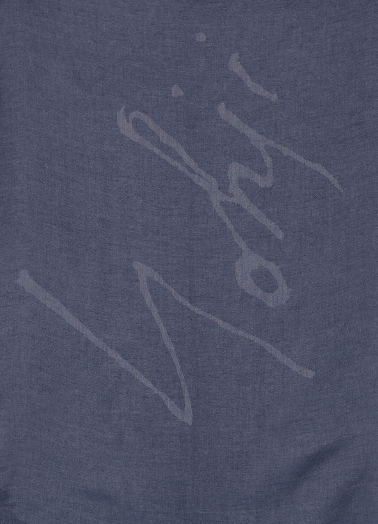 COTTON JACQUARD SIGNATURE STOLE