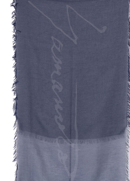 COTTON JACQUARD SIGNATURE STOLE