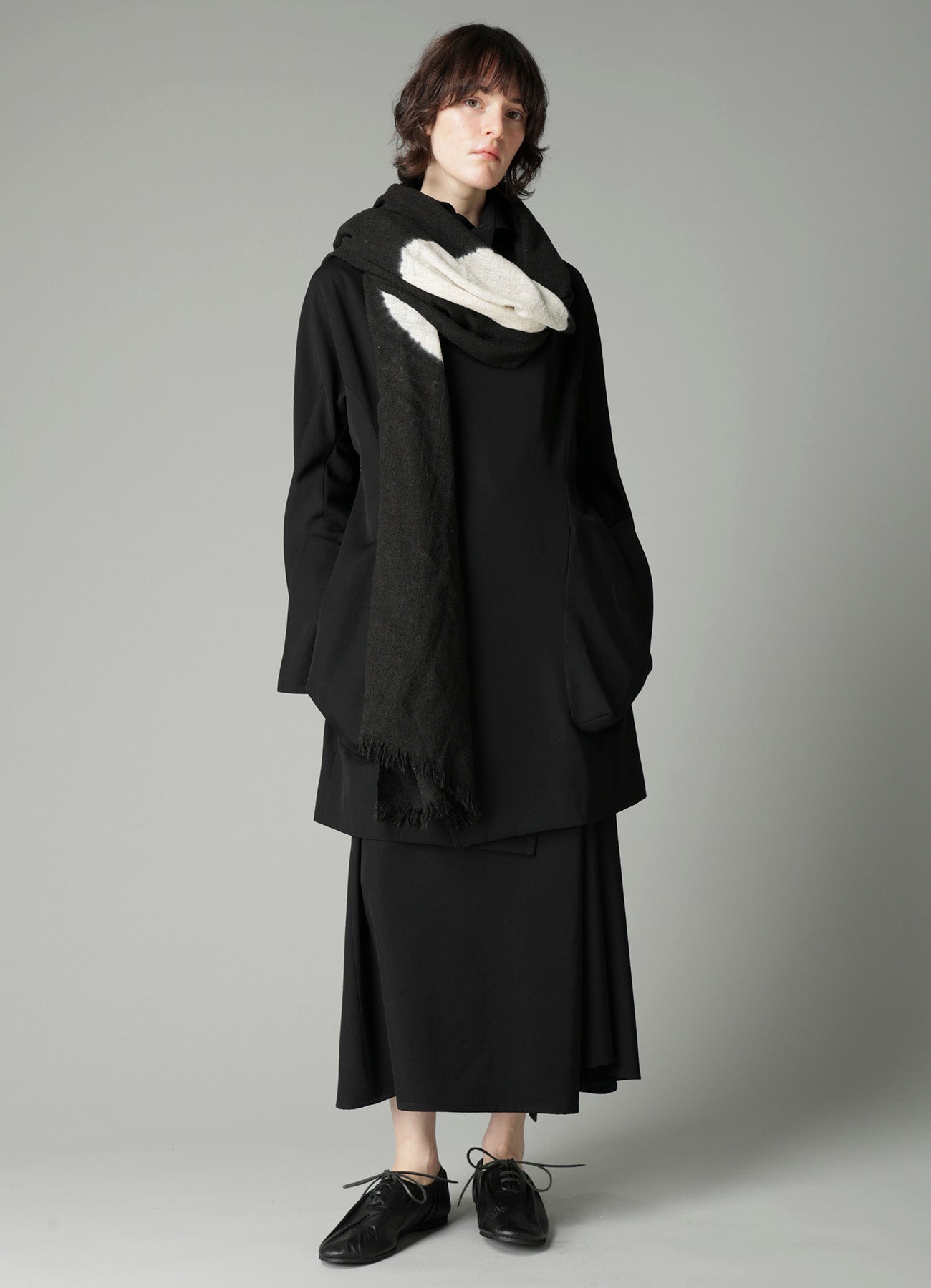 HANDMADE SILK DOT STOLE – THE SHOP YOHJI YAMAMOTO