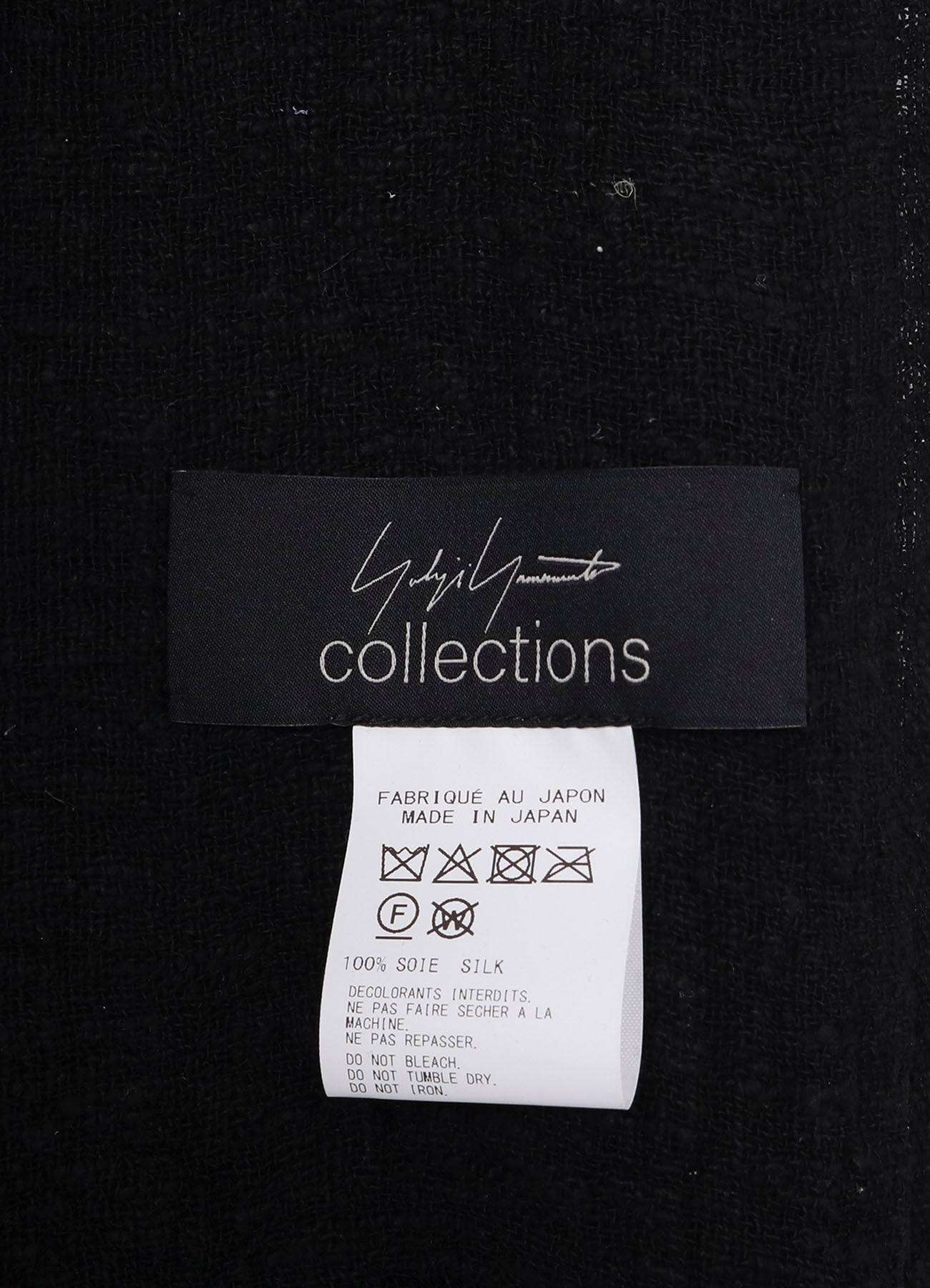 HANDMADE SILK DOT STOLE – THE SHOP YOHJI YAMAMOTO