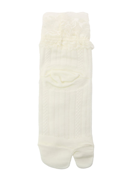 MESH/LACE LACE TABI SOCKS