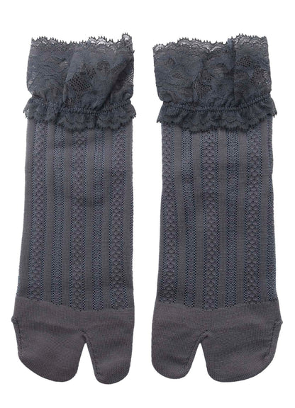 MESH/LACE LACE TABI SOCKS