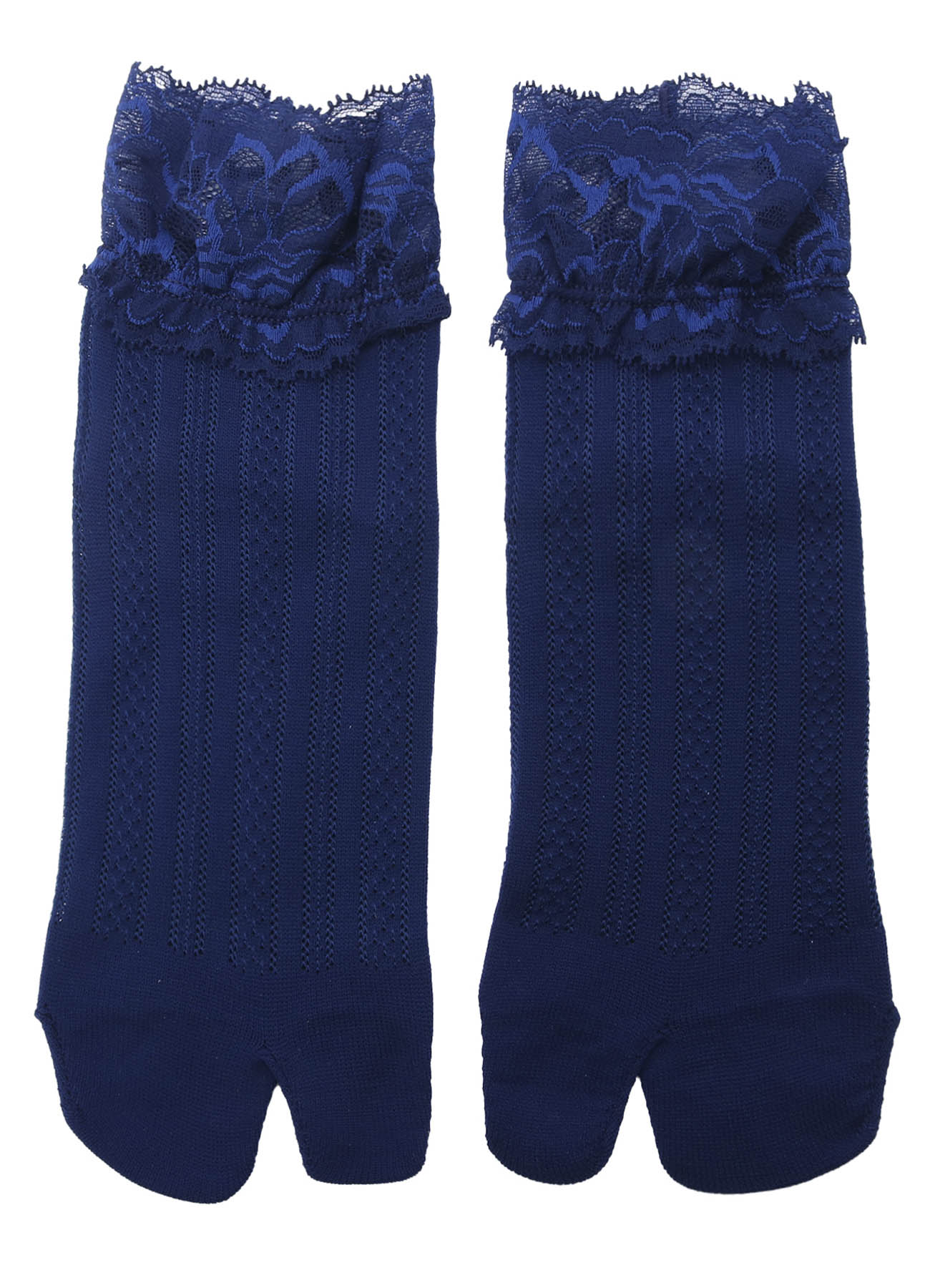 MESH/LACE LACE TABI SOCKS