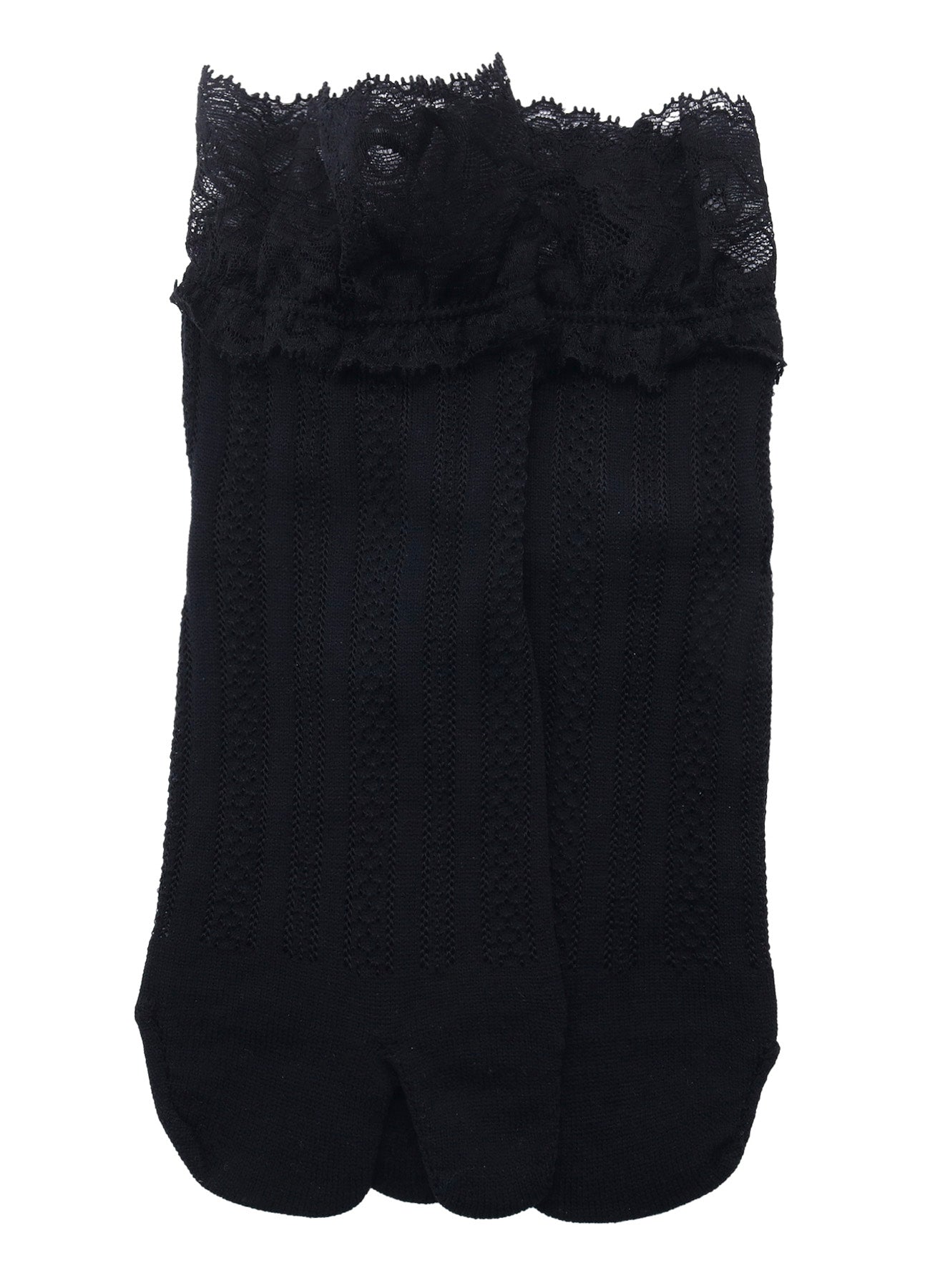 MESH/LACE LACE TABI SOCKS