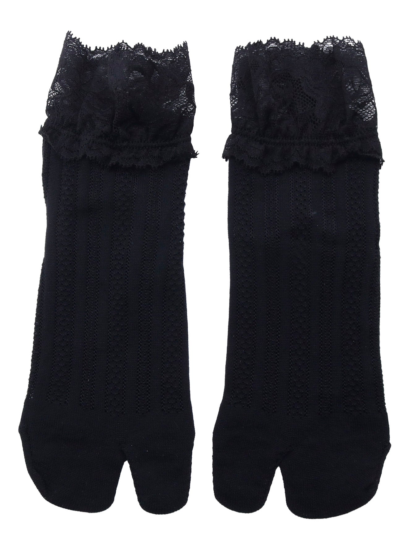 MESH/LACE LACE TABI SOCKS