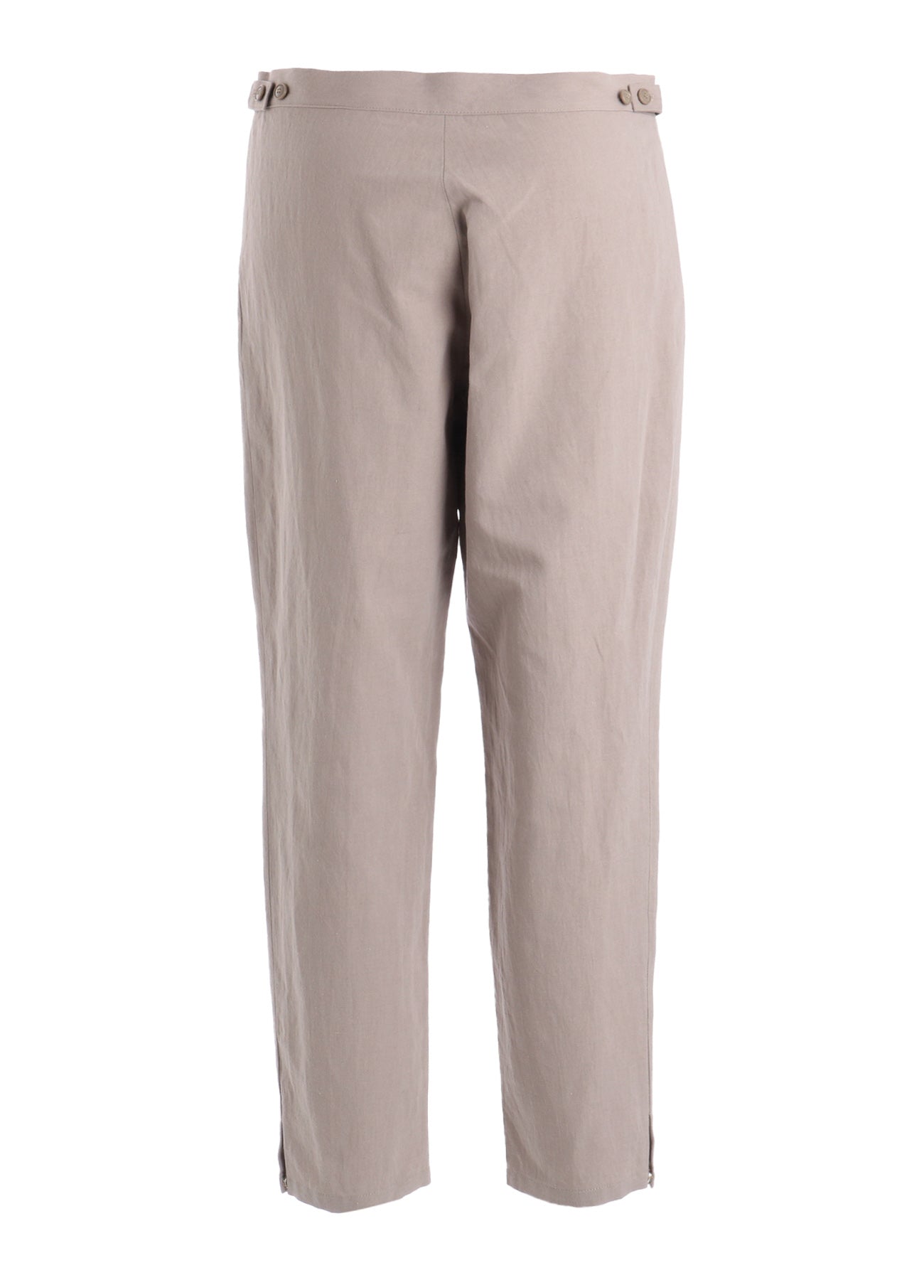 C/Li POPLIN STRAIGHT SLIM PANTS