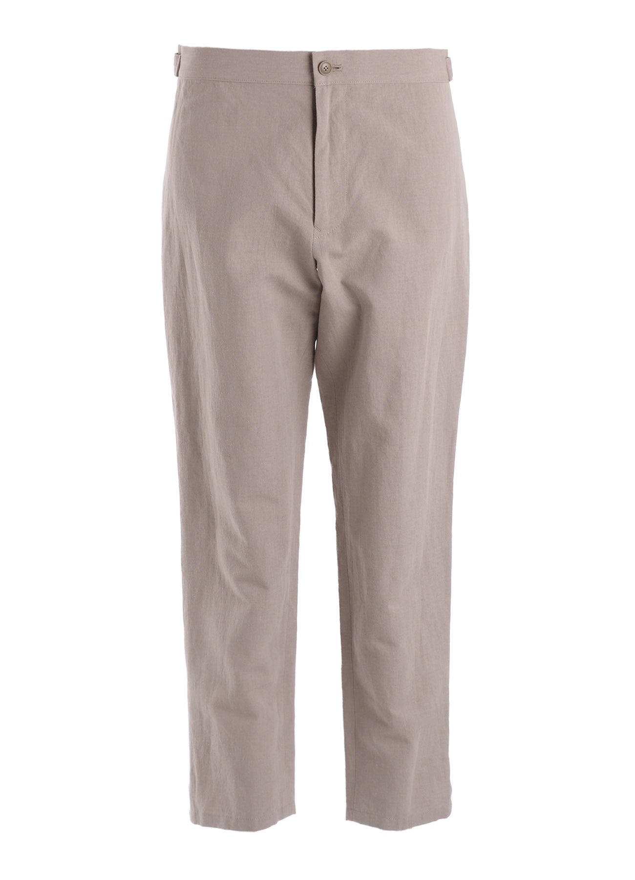 C/Li POPLIN STRAIGHT SLIM PANTS