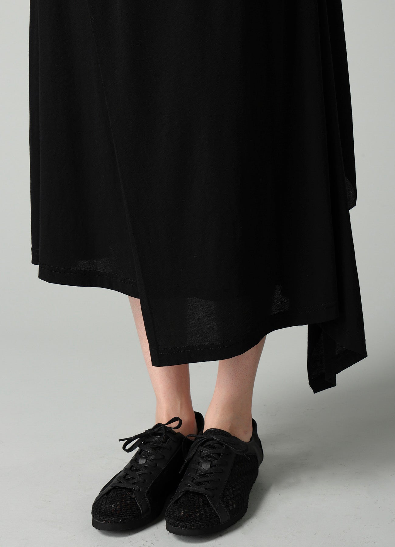COTTON SINGLE JERSEY DRAPED SKIRT PANTS – THE SHOP YOHJI YAMAMOTO