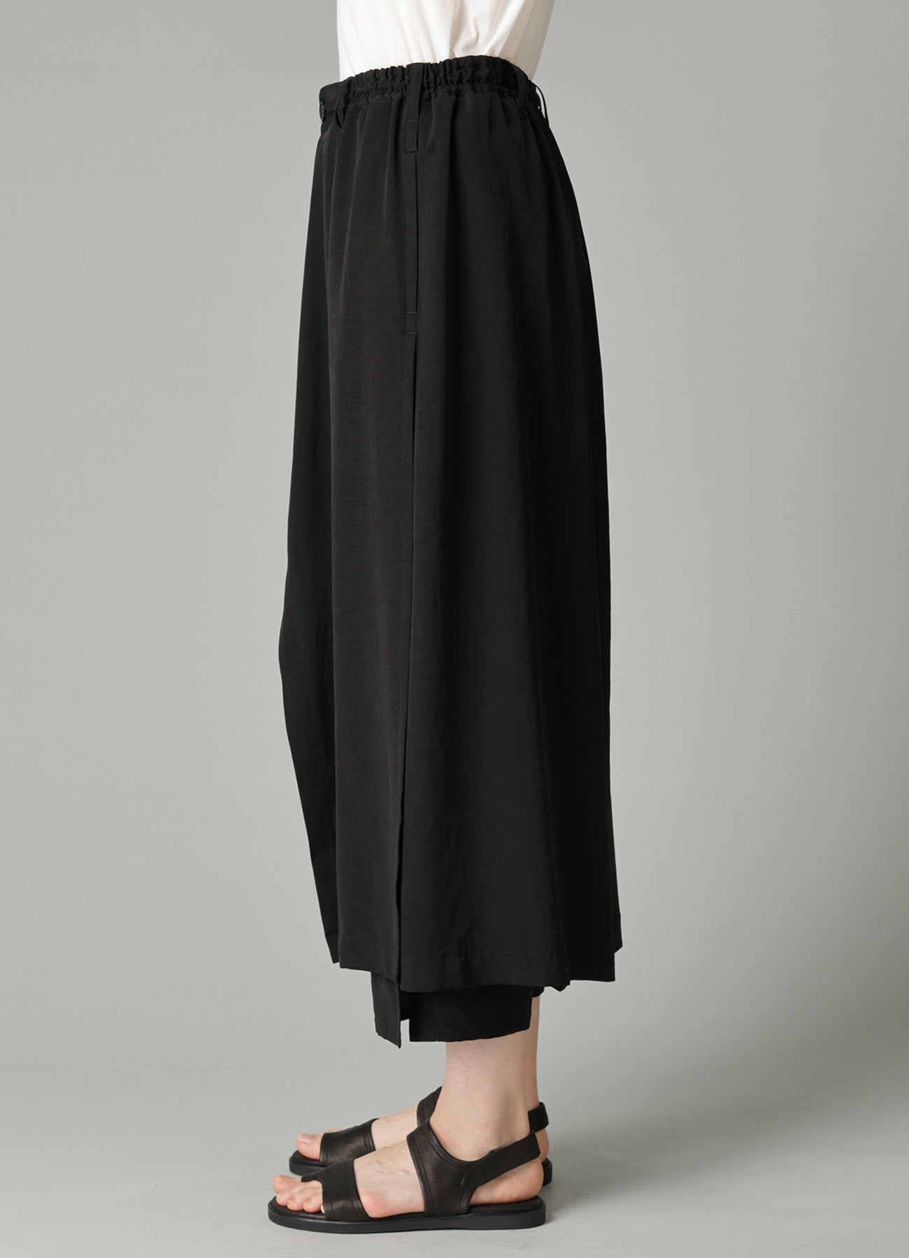 Ta/Pe CREPE DE CHINE WRAP PANTS – THE SHOP YOHJI YAMAMOTO