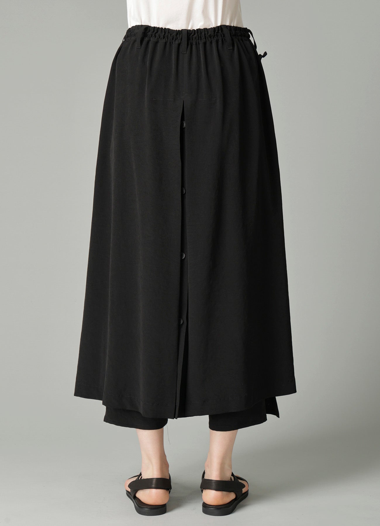 Ta/Pe CREPE DE CHINE WRAP PANTS – THE SHOP YOHJI YAMAMOTO