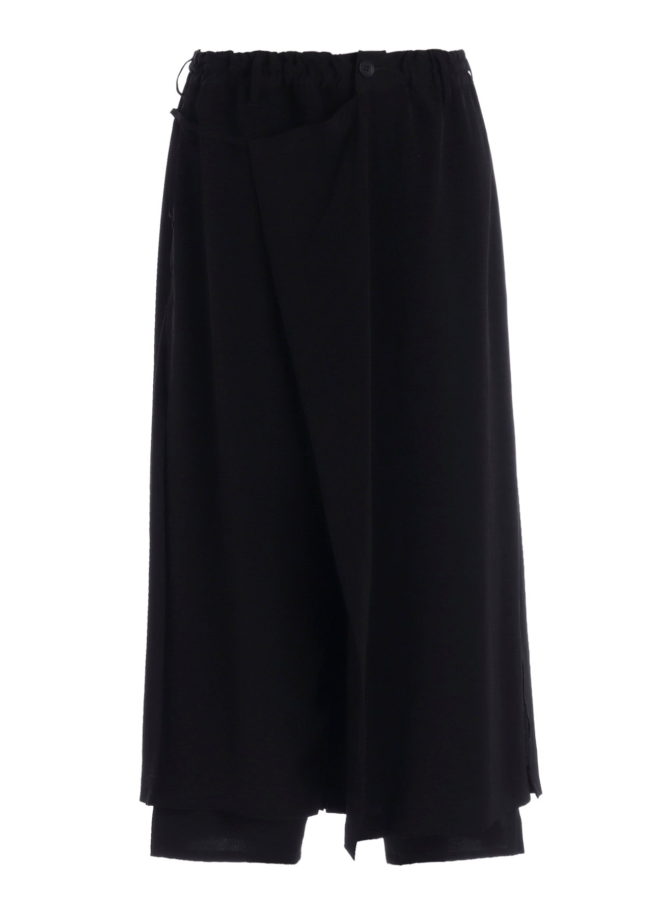 Ta/Pe CREPE DE CHINE WRAP PANTS – THE SHOP YOHJI YAMAMOTO