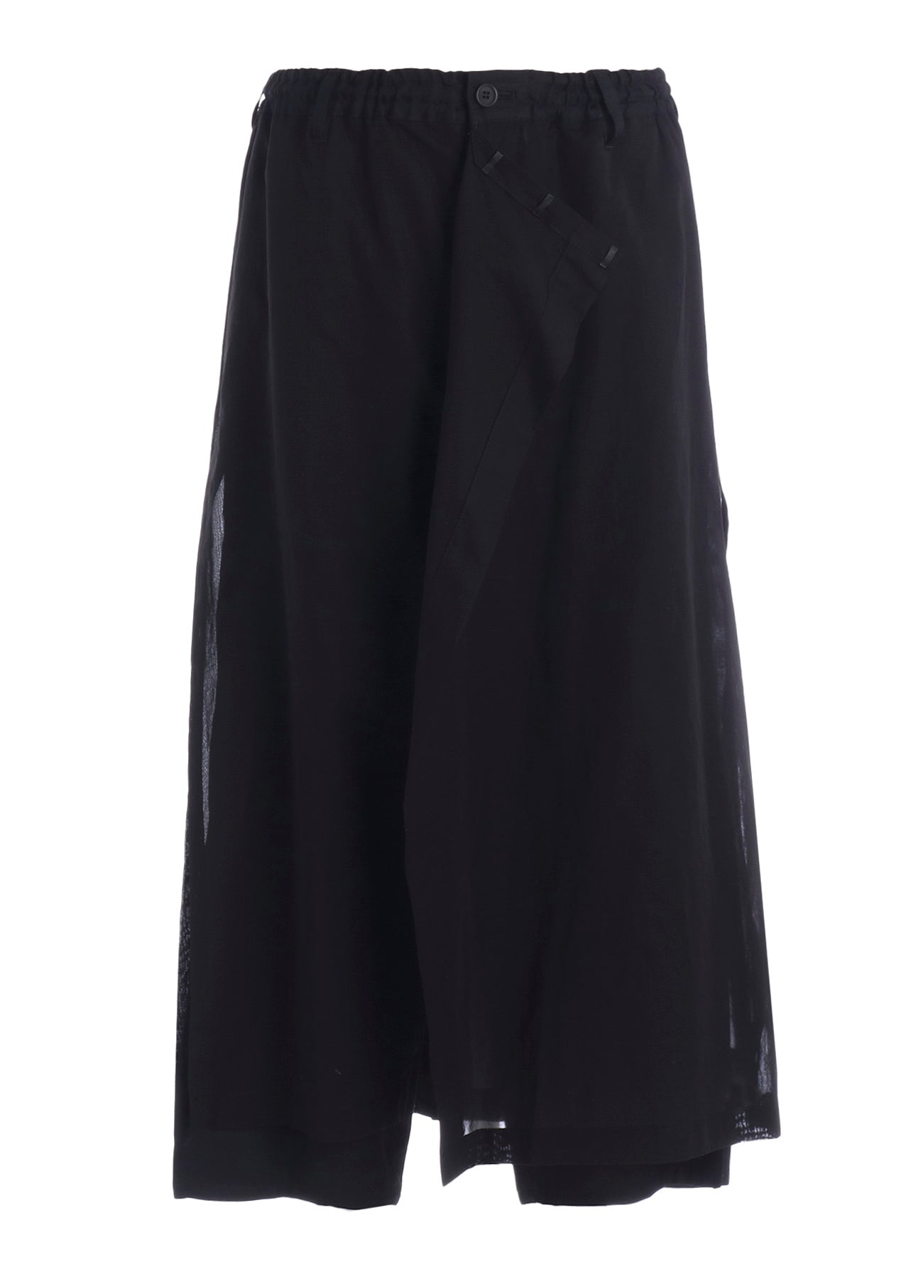 VISCOSE TWILL WRAP PANTS