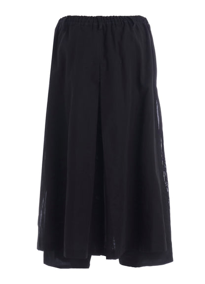 VISCOSE TWILL WRAP PANTS