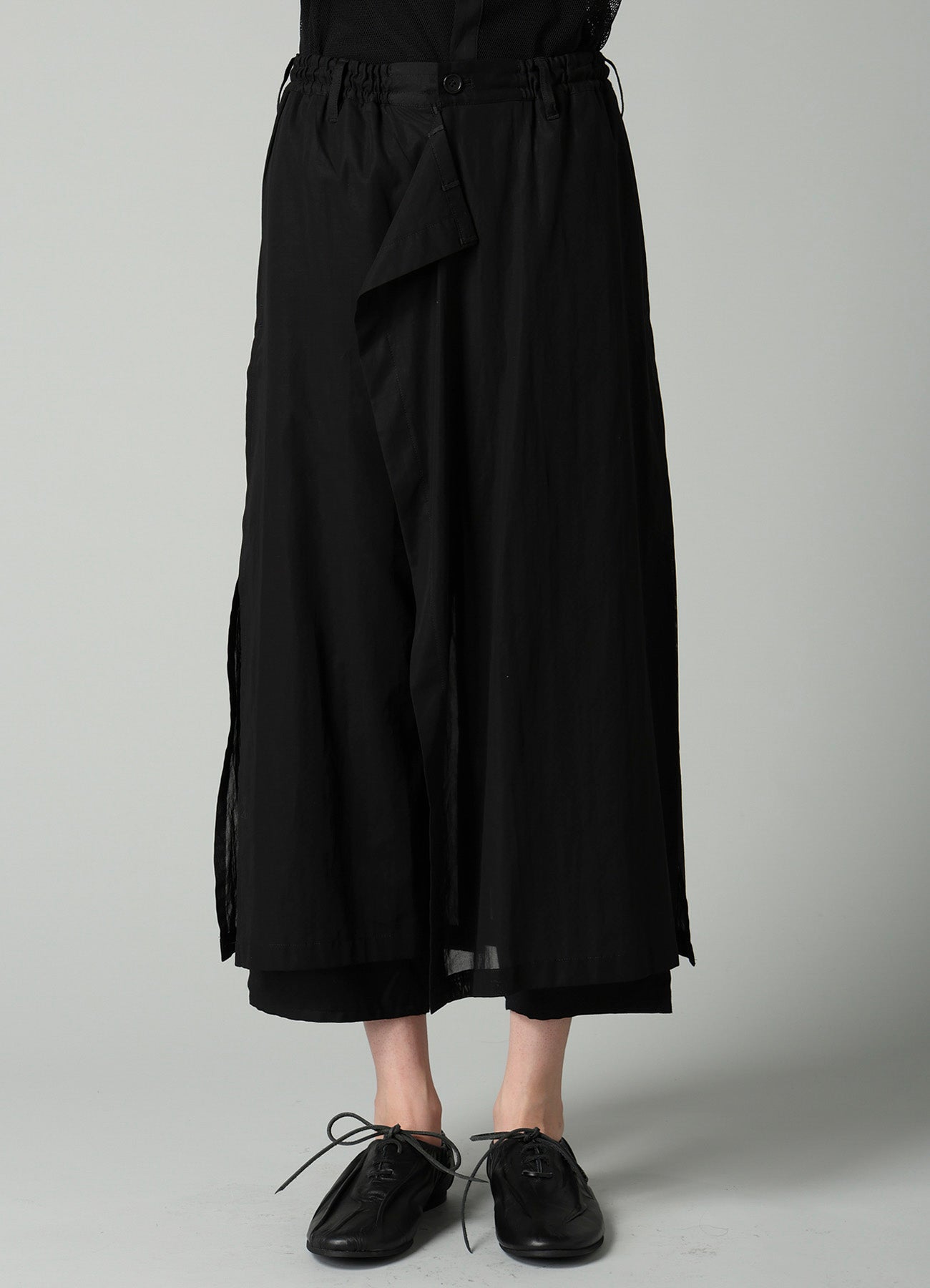 VISCOSE TWILL WRAP PANTS – THE SHOP YOHJI YAMAMOTO