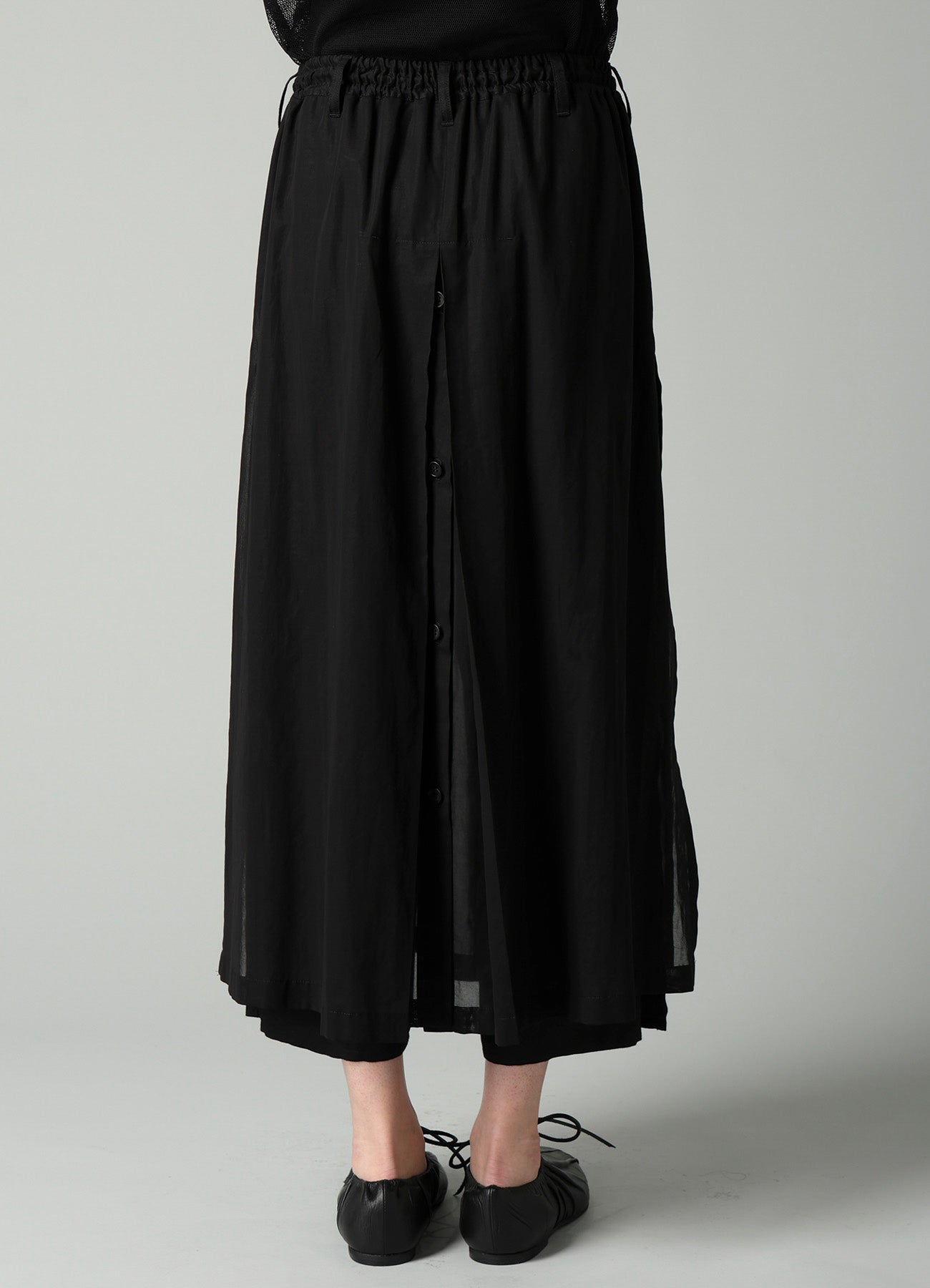 VISCOSE TWILL WRAP PANTS