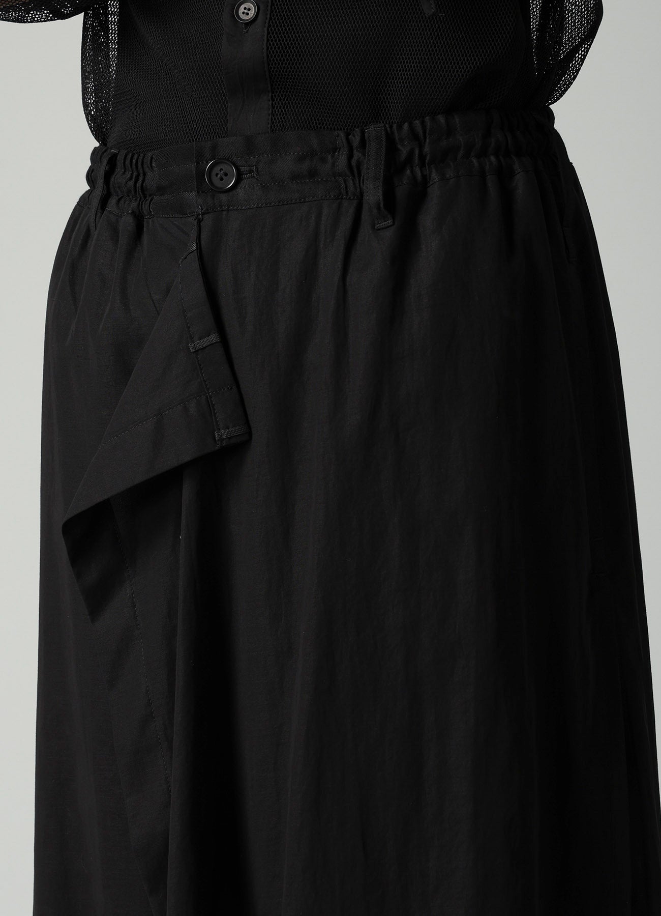 VISCOSE TWILL WRAP PANTS – THE SHOP YOHJI YAMAMOTO