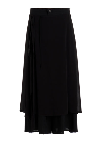 WOOL FLARED PANTS