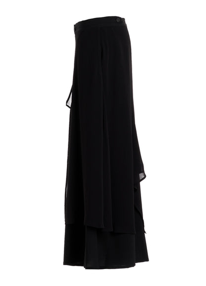 WOOL FLARED PANTS