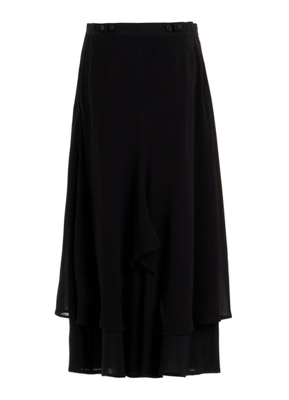 WOOL FLARED PANTS