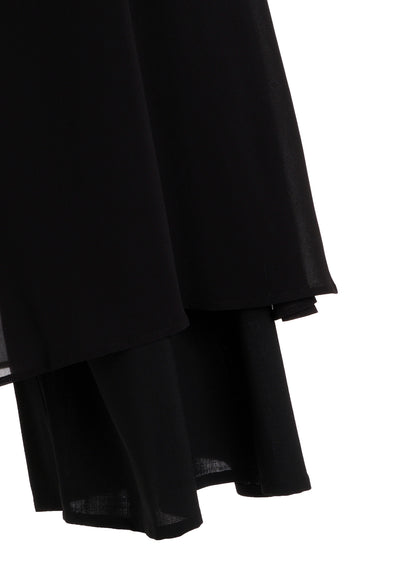 WOOL FLARED PANTS