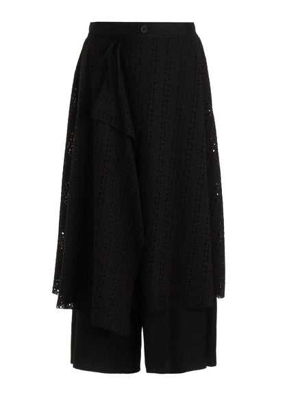 INDIAN EMBROIDERY LACE SKIRT PANTS