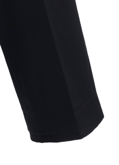 WOOL GABARDINE WIDE PANTS