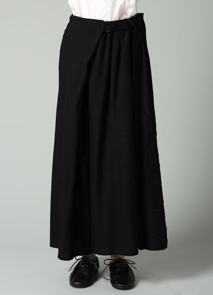 Ry/C SERGE R WRAP SKIRT PANTS B