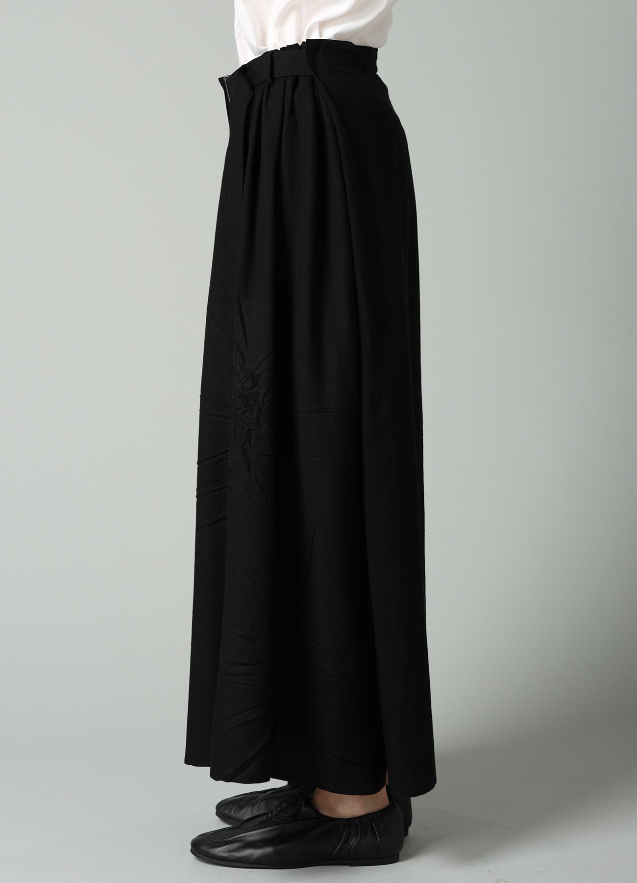 Ry/C SERGE R WRAP SKIRT PANTS B