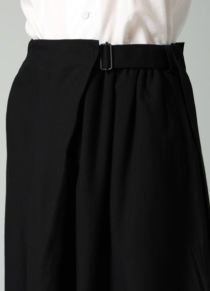 Ry/C SERGE R WRAP SKIRT PANTS B