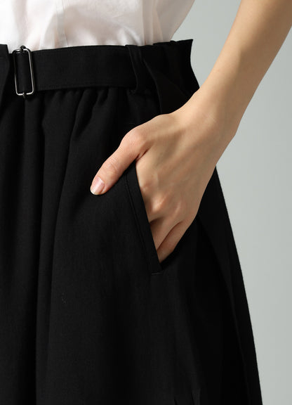 Ry/C SERGE R WRAP SKIRT PANTS B