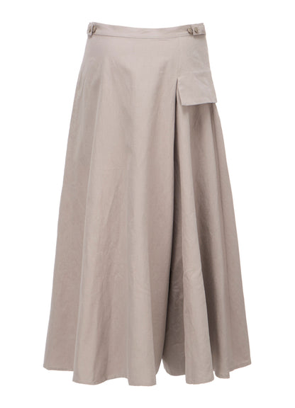 C/Li POPLIN FLARE PANTS