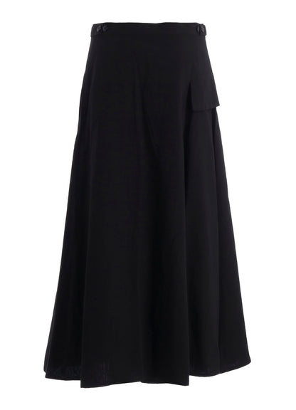C/Li POPLIN FLARE PANTS